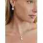 Mariell Pear Shaped CZ Teardrop Necklace and Earrings Set - Wedding Jewelry for Brides & Bridesmaids Mariell Pear Shaped CZ Teardrop Necklace and Earrings Set - Wedding Jewelry for Brides & Bridesmaids