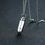 VNOX Stainless Steel Bullet Pendant Necklace for Men Women,Black VNOX Stainless Steel Bullet Pendant Necklace for Men Women,Black