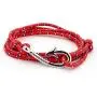 Fashionsupermarket 5-10pcs Nylon Rope Wrap Military Camouflage Nautical Fishook Bracelet, DIY Bracelet,Anklet,Necklace,32 Inch