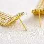 Unicra Long Rhinestone Fringe Earrings Silver Bridal Tassel Dangle Earrings Large Bling Crystal Chandelier Drop Earrings Wedding Party Jewelry for Women and Girls (Gold) Unicra Long Rhinestone Fringe Earrings Silver Bridal Tassel Dangle Earrings Large Bling Crystal Chandelier Drop Earrings Wedding Party Jewelry for Women and Girls (Gold)