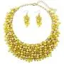 Bocar Fashion Crystal Chunky Collar Statement Necklace Earring Set for Women Gift (NK-10260) Bocar Fashion Crystal Chunky Collar Statement Necklace Earring Set for Women Gift (NK-10260)