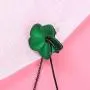 Long Flower Tassel Dangle Earrings,Red/Green Petal Drop Earrings 925 Silver Needle Earrings for Women Teen Girls Fashion Jewelry Birthday Gifts