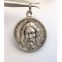 The Holy Face Shroud of Jesus Christ Medal with String Cord - Real Italian Masterpiece