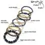 Finrezio 3 Sets Bohemian Beaded Bracelets for Women Multilayer Stretch Stackable Bracelet Set Multicolor Jewelry Finrezio 3 Sets Bohemian Beaded Bracelets for Women Multilayer Stretch Stackable Bracelet Set Multicolor Jewelry