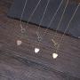 Winssi 18K Gold Guitar Necklace Guitar Pick Pendant Necklace Adjustable Y Lariat Necklace for Women
