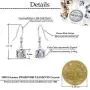 Swarovski Crystal Cube Drop Dangle Earrings for Women Fashion 14K Gold Plated Hypoallergenic Jewelry Swarovski Crystal Cube Drop Dangle Earrings for Women Fashion 14K Gold Plated Hypoallergenic Jewelry