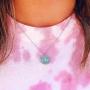 Pura Vida Womens Medallion Necklace