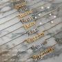 GIOLOYS 12 Constellations Zodiac Alphabet Pendant for Women Girls Personalized Birthday Gifts Stainless Steel Astrology Horoscope Zodiac Necklace