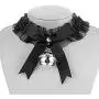 2Pcs/Set PU Leather Lace Choker Collar for Women Punk Necklace Cute Bow Lace Girls Cosplay Cat Bell Chokers 2Pcs/Set PU Leather Lace Choker Collar for Women Punk Necklace Cute Bow Lace Girls Cosplay Cat Bell Chokers