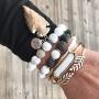 Kinsley Armelle Goddess Collection - Laurel Leaf Bracelet