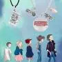 KESOCORAY Stranger Things Charm Necklace Eleven Alphabet Light Demogorgon Halloween Cosplay Movie Jewelry Stylish Silver Collection for Fans