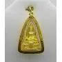 Phra Phuttha Chinnarat Gold Pendant Charm Thai Buddha Amulet 22k Thai Baht Yellow Gold Plated Jewelry Phra Phuttha Chinnarat Gold Pendant Charm Thai Buddha Amulet 22k Thai Baht Yellow Gold Plated Jewelry