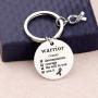 WSNANG Cancer Survivor Gift Warrior Determination Courage The Will to Win Keychain Cancer Fighter Gift Cancer Awareness Gift Survivor Inspirational Hope Gifts