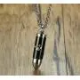 BEANS Stainless Steel The Bullet Urn Necklace for The Dog paw Keepsake Memorial Cremation Jewelry BEANS Stainless Steel The Bullet Urn Necklace for The Dog paw Keepsake Memorial Cremation Jewelry