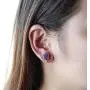 Lullabb 6 Pairs Women Crystal Druse Stud Earrings Hypoallergenic Geometry Shiny Druzy Ear-ring Men boys Fashion Jewelry for girls Lullabb 6 Pairs Women Crystal Druse Stud Earrings Hypoallergenic Geometry Shiny Druzy Ear-ring Men boys Fashion Jewelry for girls