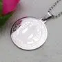 Stainless Steel Patron Saint St.Benedict Holy Medal Charm Pendant Necklace SS Ball Chain 55CM Cross Religious Round Tag Jewelry Stainless Steel Patron Saint St.Benedict Holy Medal Charm Pendant Necklace SS Ball Chain 55CM Cross Religious Round Tag Jewelry