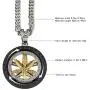Hip Hop 18K Gold Plated Whirligig Spin Hemp weeds Leaf Necklaces Men Women Charm Crystal Weed Chains Hip Hop 18K Gold Plated Whirligig Spin Hemp weeds Leaf Necklaces Men Women Charm Crystal Weed Chains