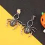 Unijew Halloween Earrings for Women Girls, Spider Shaped Pendant ,halloween Costume Accessories Jewelry Unijew Halloween Earrings for Women Girls, Spider Shaped Pendant ,halloween Costume Accessories Jewelry
