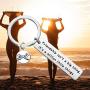 CYTING Friendship Keychain Friendship Isnt a Big Thing Its a Million Little Things Best Friend Keychain Friendship Jewelry for Friends Bestie