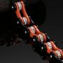 BEMI Cool Style Gothic 10MM Wide Bike Motorcycle Chain Polished Stainless Steel Link Bracelet for Men