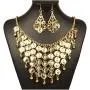 Seawhisper Belly Dance Gold/Silver Coins Necklace and Earrings Bracelets Seawhisper Belly Dance Gold/Silver Coins Necklace and Earrings Bracelets