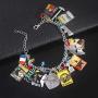 Comelyjewel Broadway Musicals Charm Bracelet Quality Cosplay Jewelry Broadway Musical Series