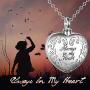 YFN Sterling Silver Heart Urn Necklace for Ashes Cremation Jewelry for Ashes of Loved Ones Keepsake