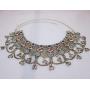 Statement Necklace Choker Bohemian Vintage Boho Retro Festival Womens Fashion Jewelry