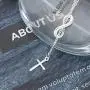 Olbye Cross Drop Necklace Silver Infinity Necklace Choker Everyday Necklace Jewelry for Women and Girls Olbye Cross Drop Necklace Silver Infinity Necklace Choker Everyday Necklace Jewelry for Women and Girls