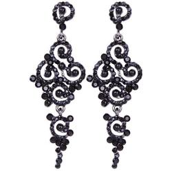VIJIV Gatsby Earrings Art Deco Vintage 1920s Flapper Jewelry Accessories Party
