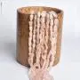 gemhub Natural Rose Quartz Stone Strand Approx 80.50 Ct Peach Pink Rose Quartz Bead 16'' Strand Necklace gemhub Natural Rose Quartz Stone Strand Approx 80.50 Ct Peach Pink Rose Quartz Bead 16'' Strand Necklace