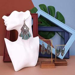 Fashion Bohemian Metal Vintage Dangle Earrings Set with Colorful Tassel Design for Women Ladies Girls Wedding Holiday Party Travel Accessories 6 Pairs BLUETEARS BY CAKVIN