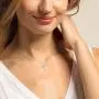 KUTOLAKI Sunflower Cross Necklace for Women, Silver Chain Necklace Flower Jewelry Necklaces, Christmas Gifts for Wife, Mother, Girls KUTOLAKI Sunflower Cross Necklace for Women, Silver Chain Necklace Flower Jewelry Necklaces, Christmas Gifts for Wife, Mother, Girls