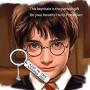 MAOFAED Potter Gift Broomstick Gift Keys to The Nimbus 2000