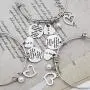 G-Ahora Big Sis Middle Sis Little Sis Bracelet Sister Necklaces Sister Jewelry Set of 3 Sister Jewelry for Women Girls Bestie Jewelry G-Ahora Big Sis Middle Sis Little Sis Bracelet Sister Necklaces Sister Jewelry Set of 3 Sister Jewelry for Women Girls Bestie Jewelry