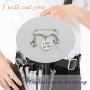 POTIY Hair Stylist Lapel Pin Hairdresser Gift Barbers Lapel Pin I Will Cut You Brooch with Comb Hair Drier Charm Present for Stylist Gift
