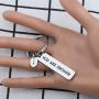 BAUNA Semicolon Keychain You are Enough Suicide Prevention Gift Mental Health Jewelry Depression Suicide Awareness Inspirational Gifts