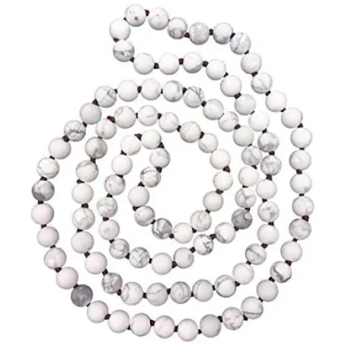 MGR MY GEMS ROCK! 36 Inch 7-8MM Matte Finnish Genuine Semi-Precious Stone Endless Infinity Long Beaded Strand Necklace.