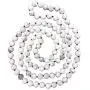 MGR MY GEMS ROCK! 36 Inch 7-8MM Matte Finnish Genuine Semi-Precious Stone Endless Infinity Long Beaded Strand Necklace.