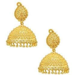 Bodha 24K Gold Plated Big Size Jhumkas for Women (SJ_1111)