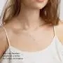 M MOOHAM Cross Necklace for Women, Dainty Gold Plated Cross Pendant Necklace Sideways Cross Choker Layered Cross Necklace for Women Girls