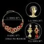 EVER FAITH Womens Austrian Crystal Teardrop Camellia Necklace Earrings Set for Prom, Bridal EVER FAITH Womens Austrian Crystal Teardrop Camellia Necklace Earrings Set for Prom, Bridal