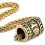 HZMAN Tibetan Zen Buddhist Meditation Yoga Bohemian Stainless Steel Jewelry Pendant Necklace