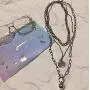 YERTTER Dainty Unique Punk Layering Chain Choker Necklace Boho Jewelry Set Layered Silver Coin Pendant Statement Chunky Chain Necklace for Women Man YERTTER Dainty Unique Punk Layering Chain Choker Necklace Boho Jewelry Set Layered Silver Coin Pendant Statement Chunky Chain Necklace for Women Man