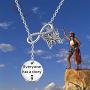 HOLLP Story Keychain Inspirational Jewelry Gift for Friends