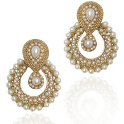 Dancing Girl Bollywood Kundan Earrings Indian Jewelry Indian Earrings Jhumka
