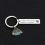 KUIYAI It Never Hurts to Keep Looking for Sunshine Bar Kecyahin with Eeyore Charm A.A Milne Quote Jewelry Inspiration Gift
