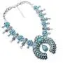 Ãzhido Long Necklaces for Women Howlite Stone Blossom Crescent Moon Pendant Western Jewelry Ãzhido Long Necklaces for Women Howlite Stone Blossom Crescent Moon Pendant Western Jewelry
