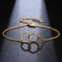 Your Always Charm Mothers Day Gifts , Mother Daughter Bracelet Set for 2,Interlocking Heart Mothers Day Jewelry Gifts from Daughter