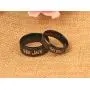 His Sally Her Jack Black Stainless Steel Romantic Couple Ring Lovers Promise Anniversary Engagement Wedding Bands His Sally Her Jack Black Stainless Steel Romantic Couple Ring Lovers Promise Anniversary Engagement Wedding Bands